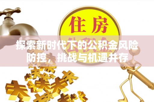 临川探索新时代下的公积金风险防控，挑战与机遇并存